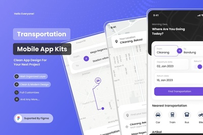 IOT物聯網APP UI模板 設計與應用服務的完美融合